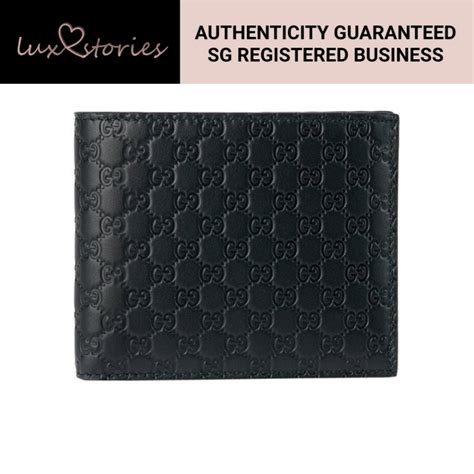 260987bmj1n gucci wallet men|Gucci Bifold Wallet MicroGuccissima Black in Leather .